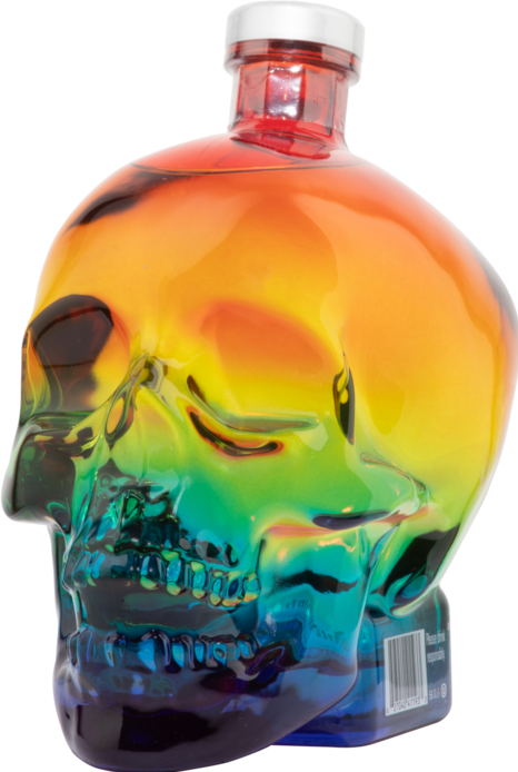 Immagine prodotto Crystal Head Testa di cristallo Pride Rainbow Edition