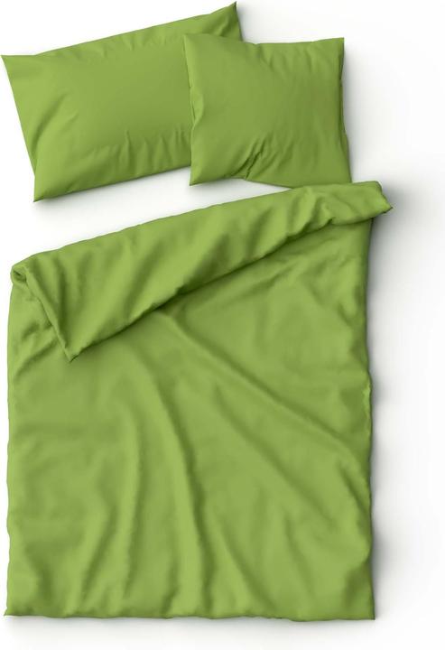 Immagine prodotto Lotus Bettwaren Biancheria da letto in bambù tinta unita (Copripiumino, 200 x 210 cm)