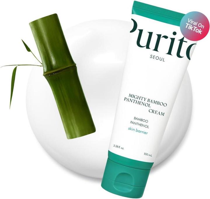 Actual product image Purito Mighty Bamboo Panthenol (100 ml, Day cream, Night cream)