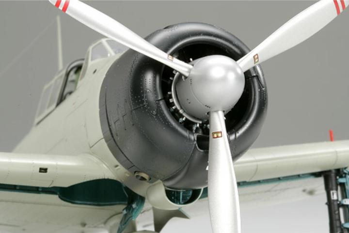 Actual product image Tamiya A6M2b Zero Model 21 (Zeke)