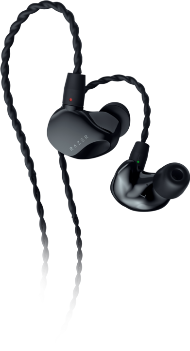 Actual product image Razer Moray - Ergonomic in-ear monitor for all-day streaming (Cable)