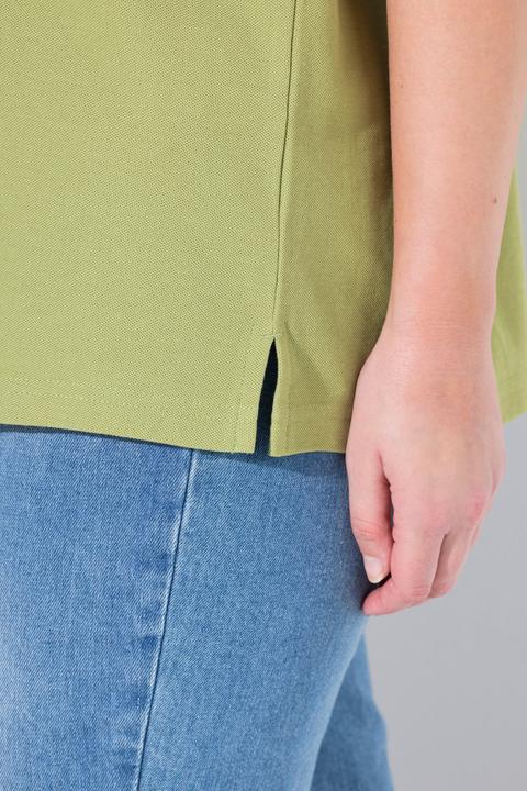 Produktbild Ulla Popken Poloshirt, Oversized, Polokragen, Halbarm (46, 48)