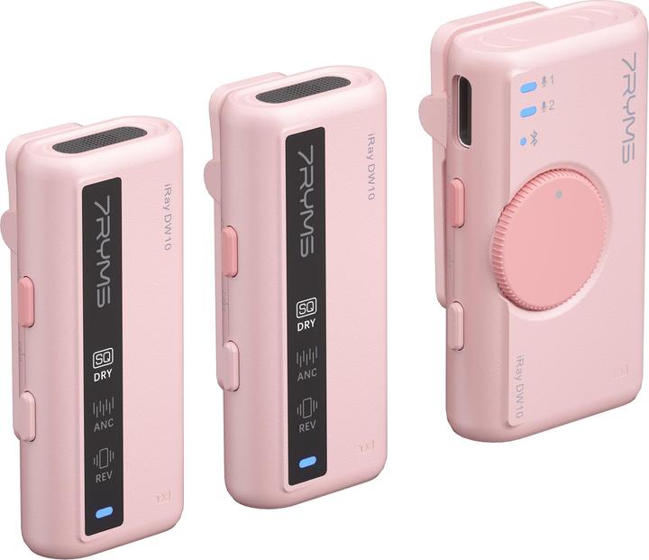 Actual product image 7Ryms iRay DW10(A) (2TX+1RX+CASE) Pink