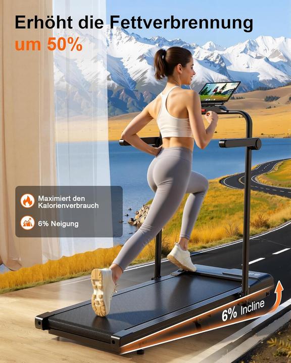 Image du produit Superun Walking Pad mit Steigung & App-Steuerung