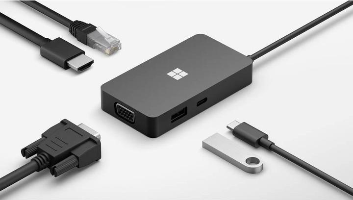 Actual product image Microsoft Surface USB-C Travel Hub for business (USB-C, 1 Ports)