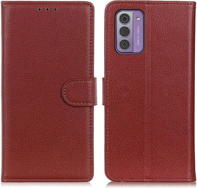 Actual product image MU Classic Litchi Leather Bookcover Series (Nokia G42)