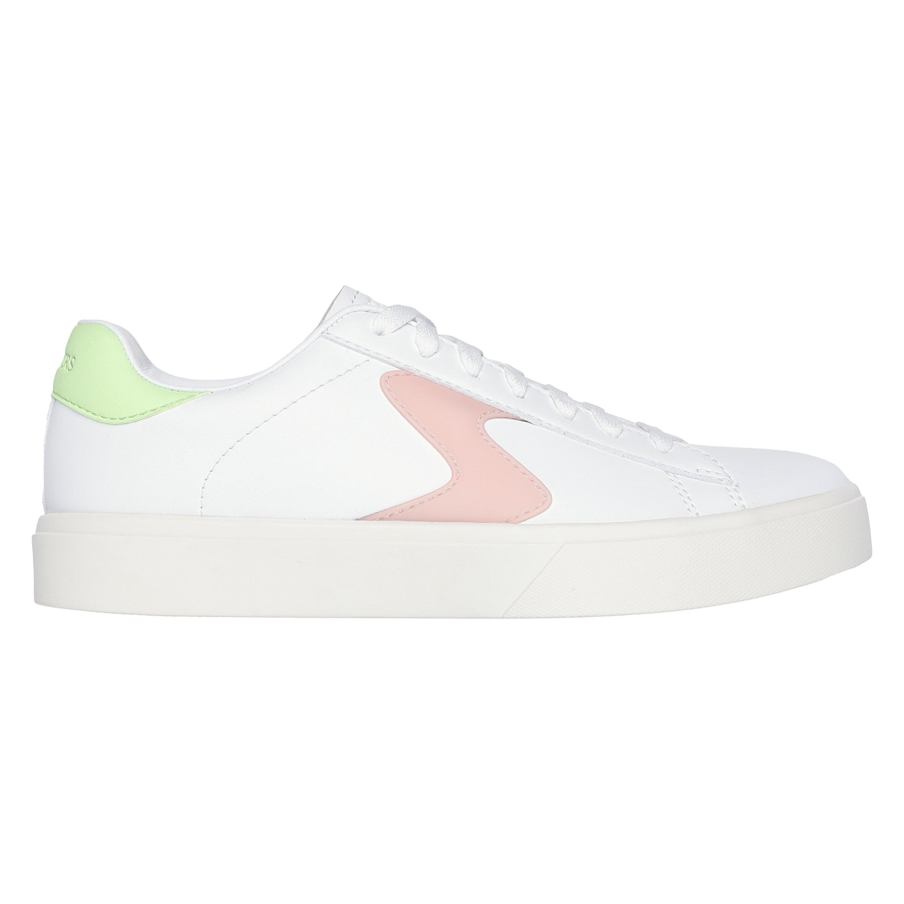 Skechers, Damen, Sneakers, Eden Lx-Top Grade 185000-Wplm - 39, Weiss, (39)