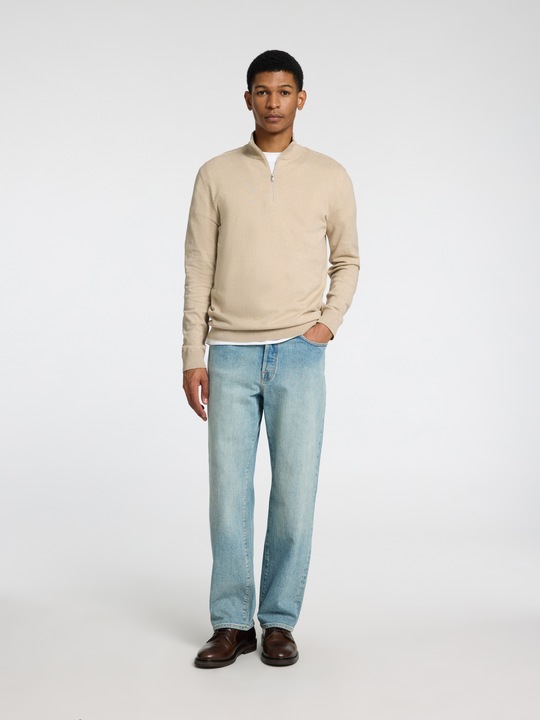Immagine prodotto Selected Homme Maglia con mezza zip (S)