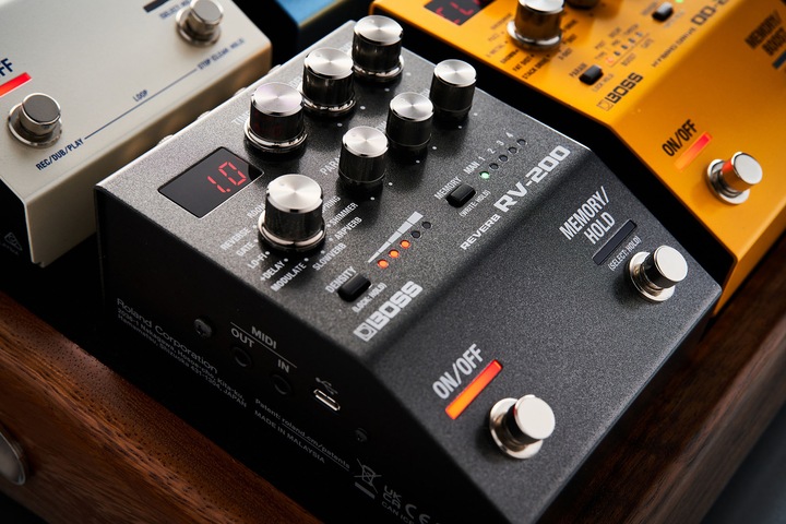 Produktbild BOSS RV-200 Reverb effectpedaal