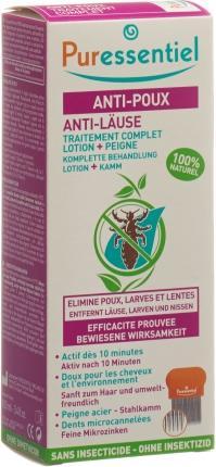 Image du produit Puressentiel lotion anti-poux avec peigne (100 ml, Shampooing anti-poux)