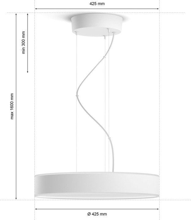 Image du produit Philips Hue White Ambiance Enrave (4300 lm)