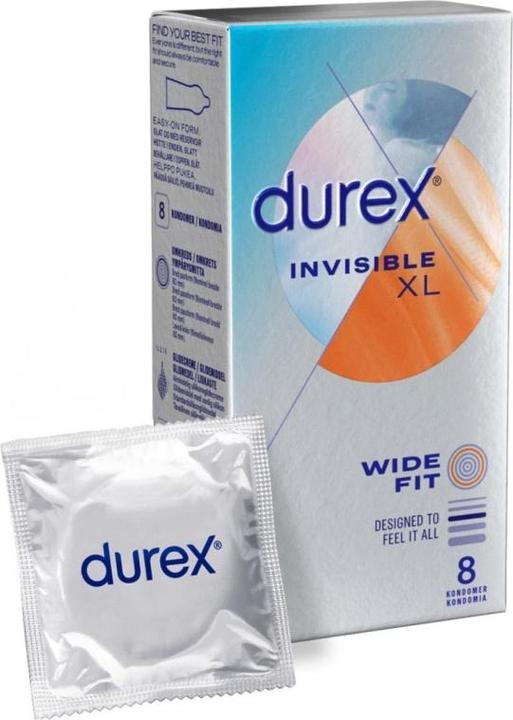 Produktbild Durex Invisible XL (8 Stk.)