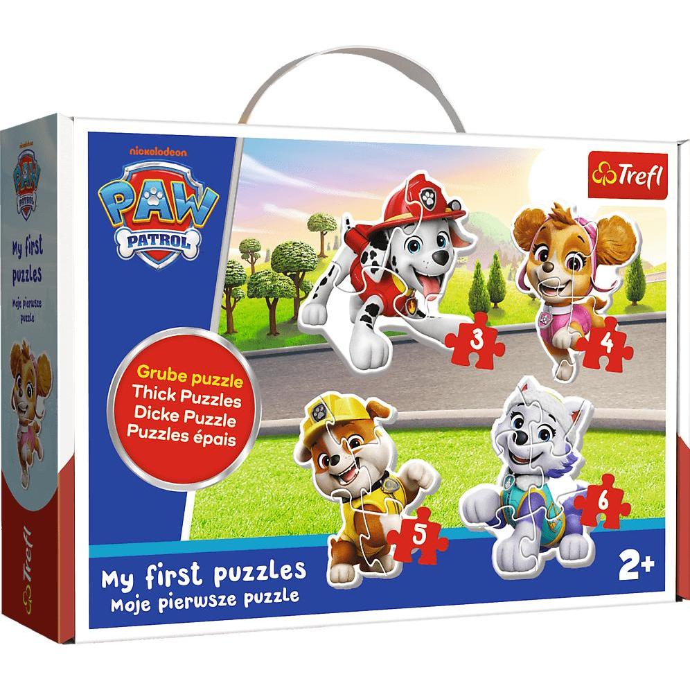 Trefl Multicolore Baby Puzzle Paw Patrol (4 Pezzi)