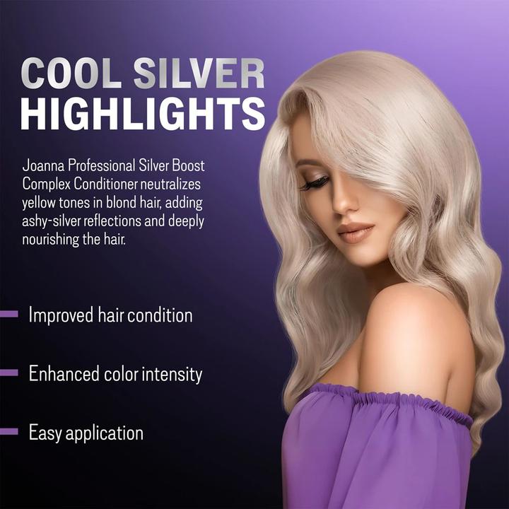Produktbild Joanna Professional Silver Boost Complex Conditioner Exposing Color 500G (500 g)
