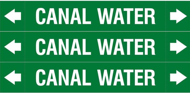 Produktbild Brady ASME - Rohrmarkierer - Canal Water