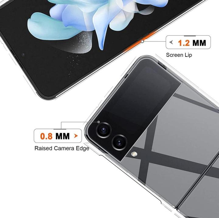 Produktbild Screenguard Samsung Galaxy Z Flip4 Flexible TPU Clear Case (Samsung Galaxy Z Flip4)