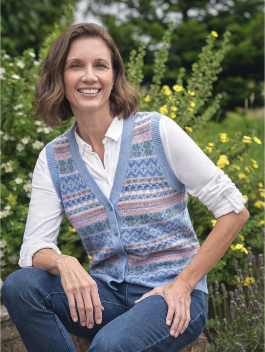 Produktbild Woolovers Weste Knopf