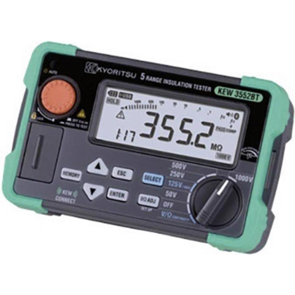 Kyoritsu, Multimeter, Isolationsmessgerät Digital Isolationstester KEW 3552BT (CAT III 600V, CAT IV 300V)
