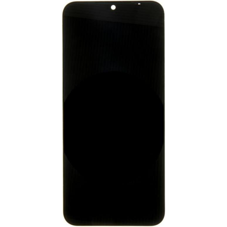 Samsung LCD-Display + Touch-Einheit + Frontcover A145 Galaxy A14 4G Schwarz (Service Pack) (Display)