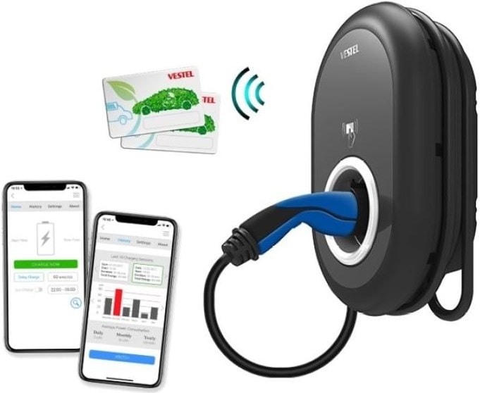 Produktbild Vestel EVC04 (Typ 2, 22 kW, 32 A, Fest verdrahtet)