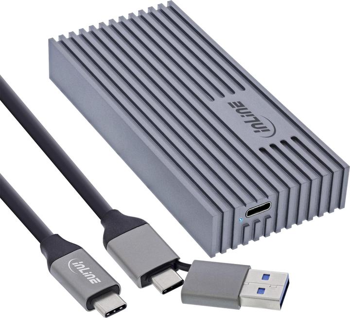 Produktbild InLine USB4 M.2 SSD Gehäuse (M.2)