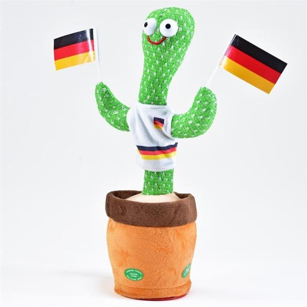 Produktbild Kögler Tanzender Kaktus, Deutschland Fan (35 cm)