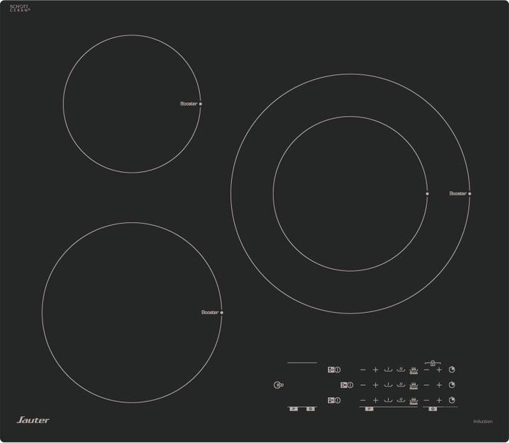 Actual product image Sauter SPI5361B (60 cm, Induction hob)