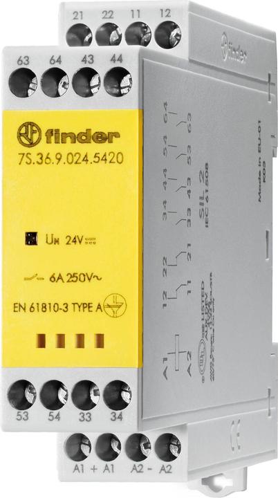 Actual product image Finder Relay module with positively driven contacts