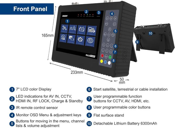 Produktbild Edision MULTI-Finder Messgerät