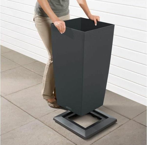 Produktbild Lechuza Cubico 40 Rollenuntersetzer