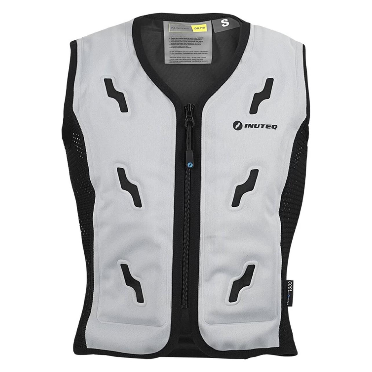 Inuteq, Westen, BodyCool Smart -x - Koelvest - Funktioniert Mit Wasser - Leicht - Bis Zu 72 Stunden Kühlung -, Grau, (3XL)