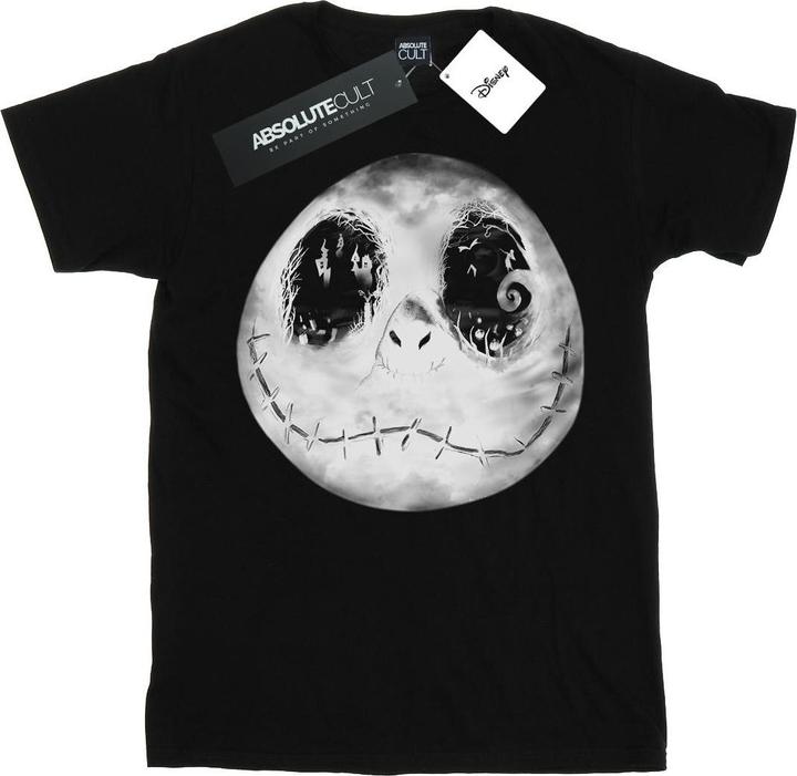 Immagine prodotto Disney Nightmare Before Christmas Jack Moon Face Maglietta Uomo (S)