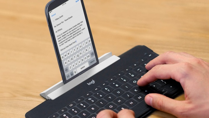 Actual product image Logitech Keys-To-Go (DE, iPad, iPhone, Apple TV)