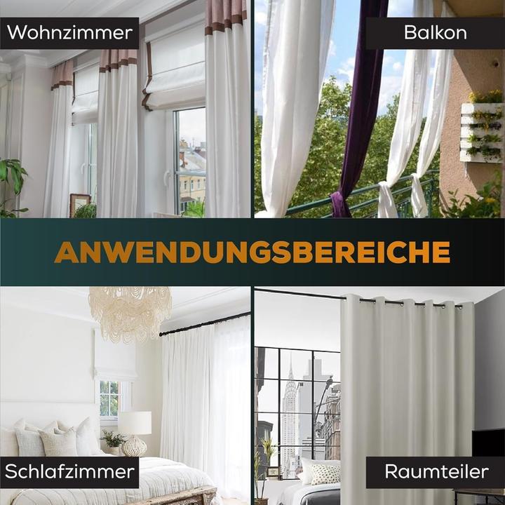 Produktbild Eisenberg Teleskop-Duschvorhangstange