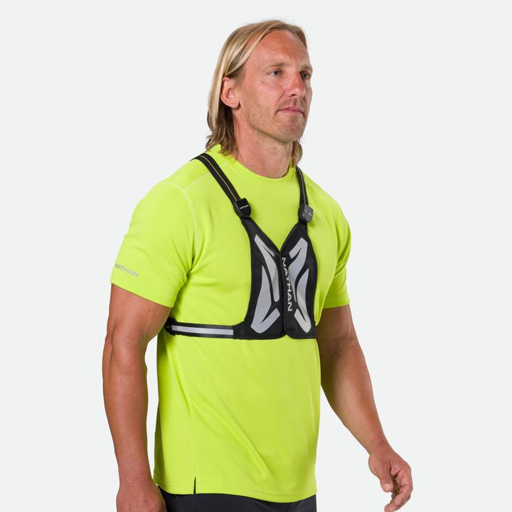 Produktbild Nathan Laser Light Web” running vest with reflective LED light (One Size)