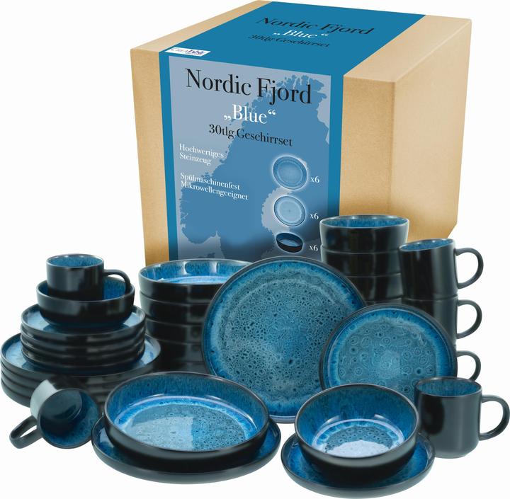 Produktbild CreaTable Nordic Fjord (6 Stück)