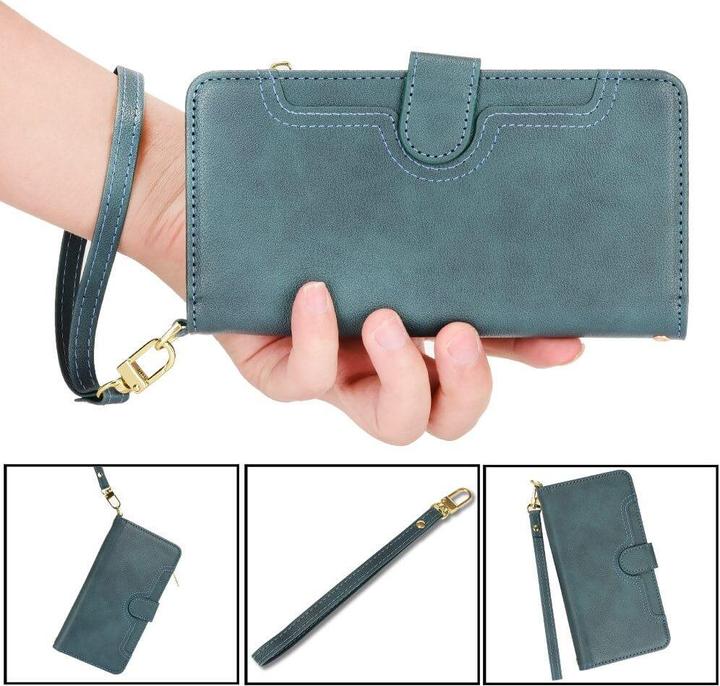 Actual product image Cover-Discount Google Pixel 7a - Wallet Case Green (Google Pixel 7a)