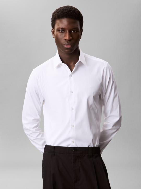 Immagine prodotto Calvin Klein Camicia Slim Estnut Poplijn (42, XXL)