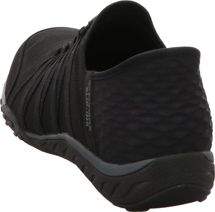 Actual product image Skechers 100593/BBK Breathe-Easy-Roll-With-Me Ladies Sneaker Sneakers Slipper VEGAN black (38)