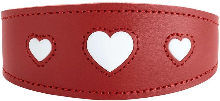 Immagine prodotto Hunter Collare Greyhound Love 37/XS-S, rosso/nero (Generale)