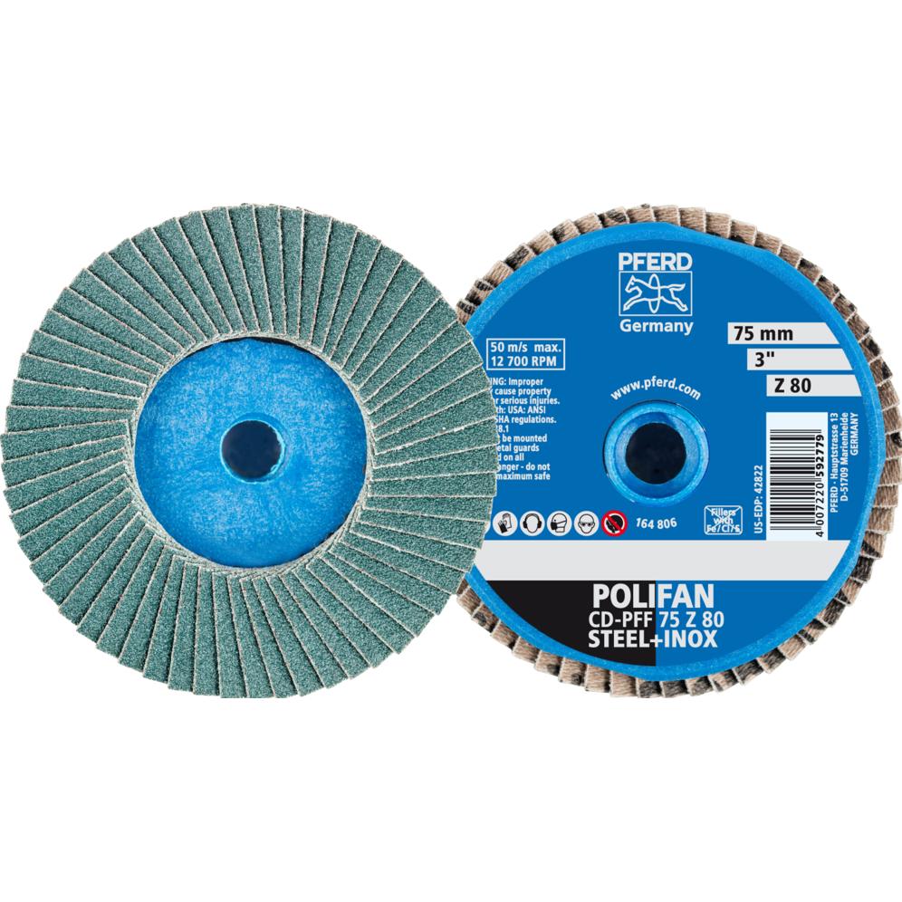 Thumbnail - Pferd, Schleifmittel, Fächerschleifscheibe (80)