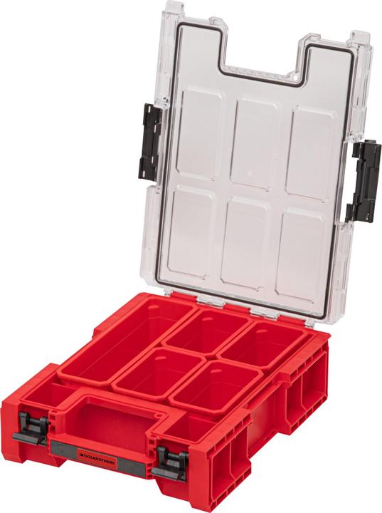 Immagine prodotto Tool Brothers Toolbrothers RHINO ONE Organiser M Plus RED ULTRA HD Organizer 364 x 264 x 106 mm 4 l impilabile