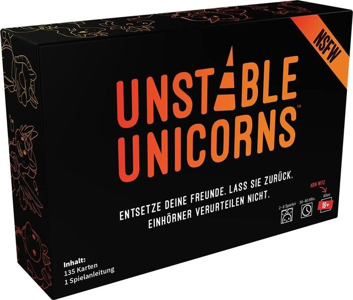 Unstable Games Unstable Unicorns (German, 2 - 8 Players)