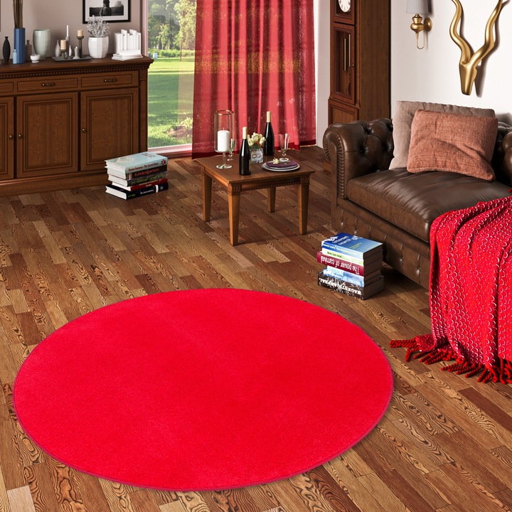 Actual product image Snapstyle Trend Velours Carpet Joy Round (Ø 133 cm)