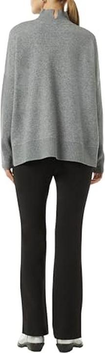 Image du produit Comma Strickpullover Strickpullover mit Stehkragen und Rippdetail (S)