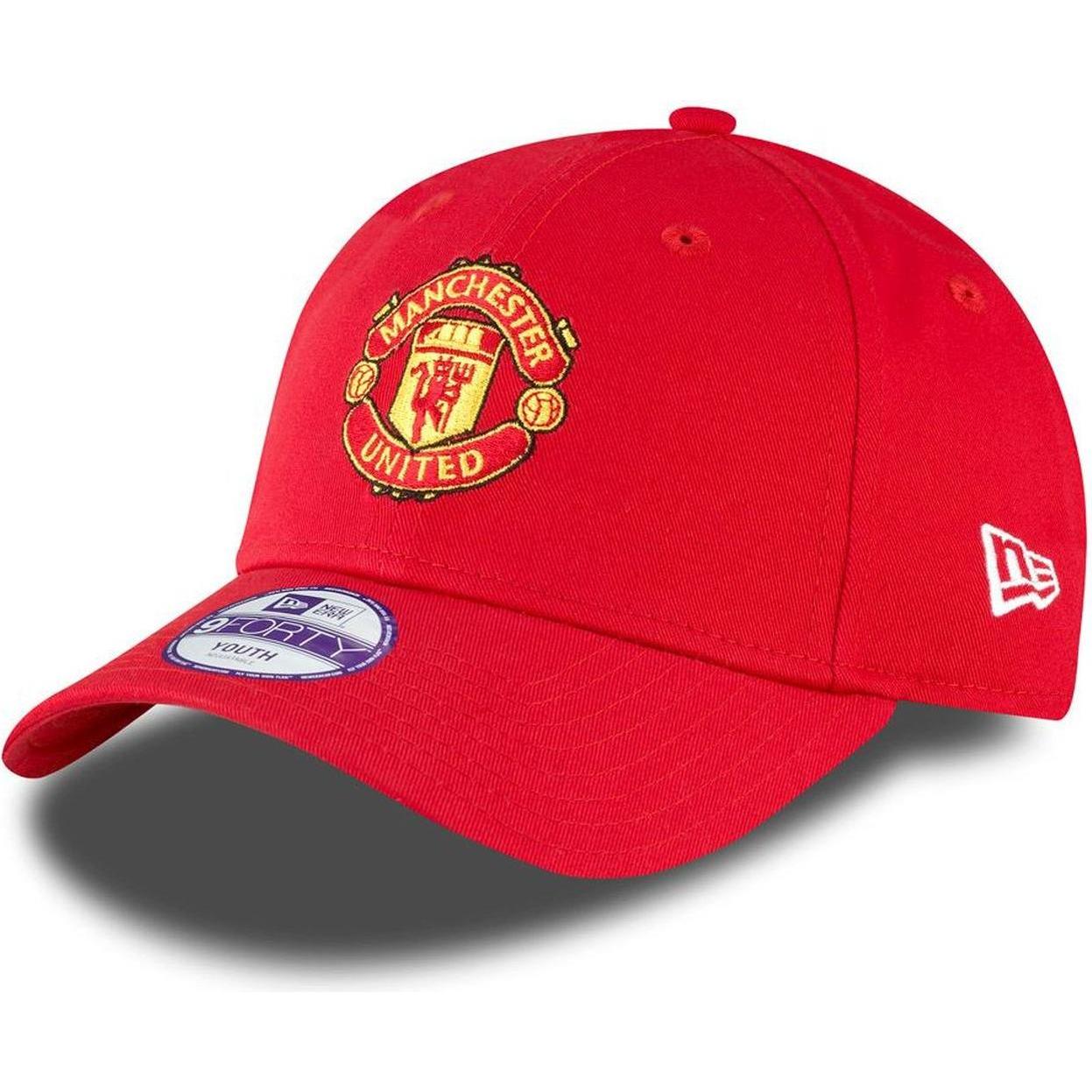 New Era, Jungen, Cap, Kinder 9Forty Adjustable Cap - Manchester United - C, Rot, (53, 52 C, 54 C)