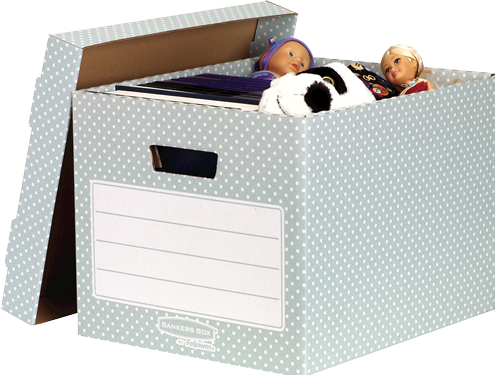 Produktbild Fellowes Style Aufbewahrungsbox, grün, 4er Pack
