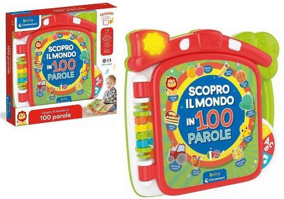 Clementoni Ich entdecke die Welt in 100 Wörtern (Italienisch, Englisch)