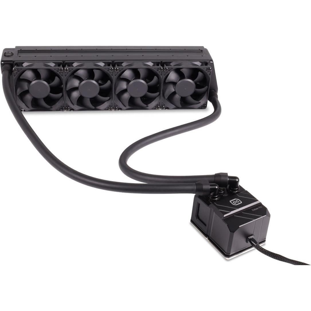 Alphacool Eisbaer Pro ES 2U 80mm Quad HPE + 4x ES PWM fans (AMD TR4/sTRX4/SP3/sWRX8/Intel 3647), CPU Wasserkühler, Schwa...