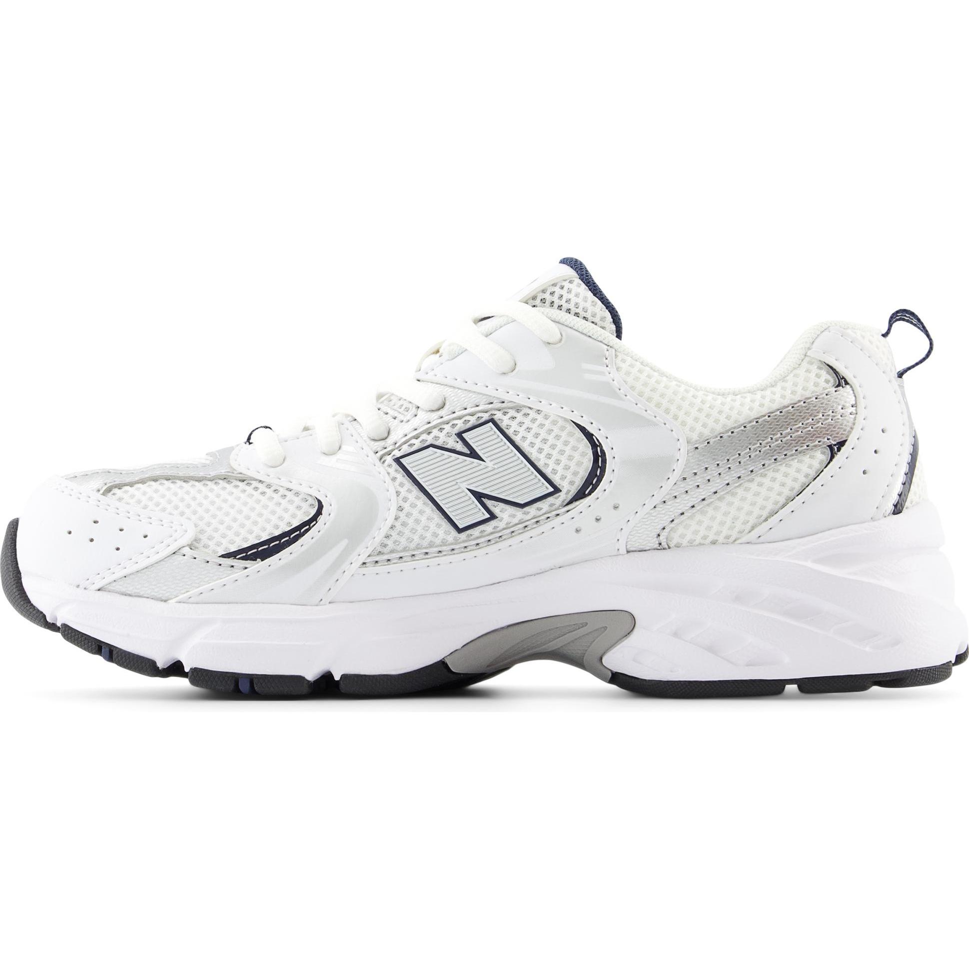 New Balance, Mädchen, Sneaker, GR530SB1, Weiss, (39)